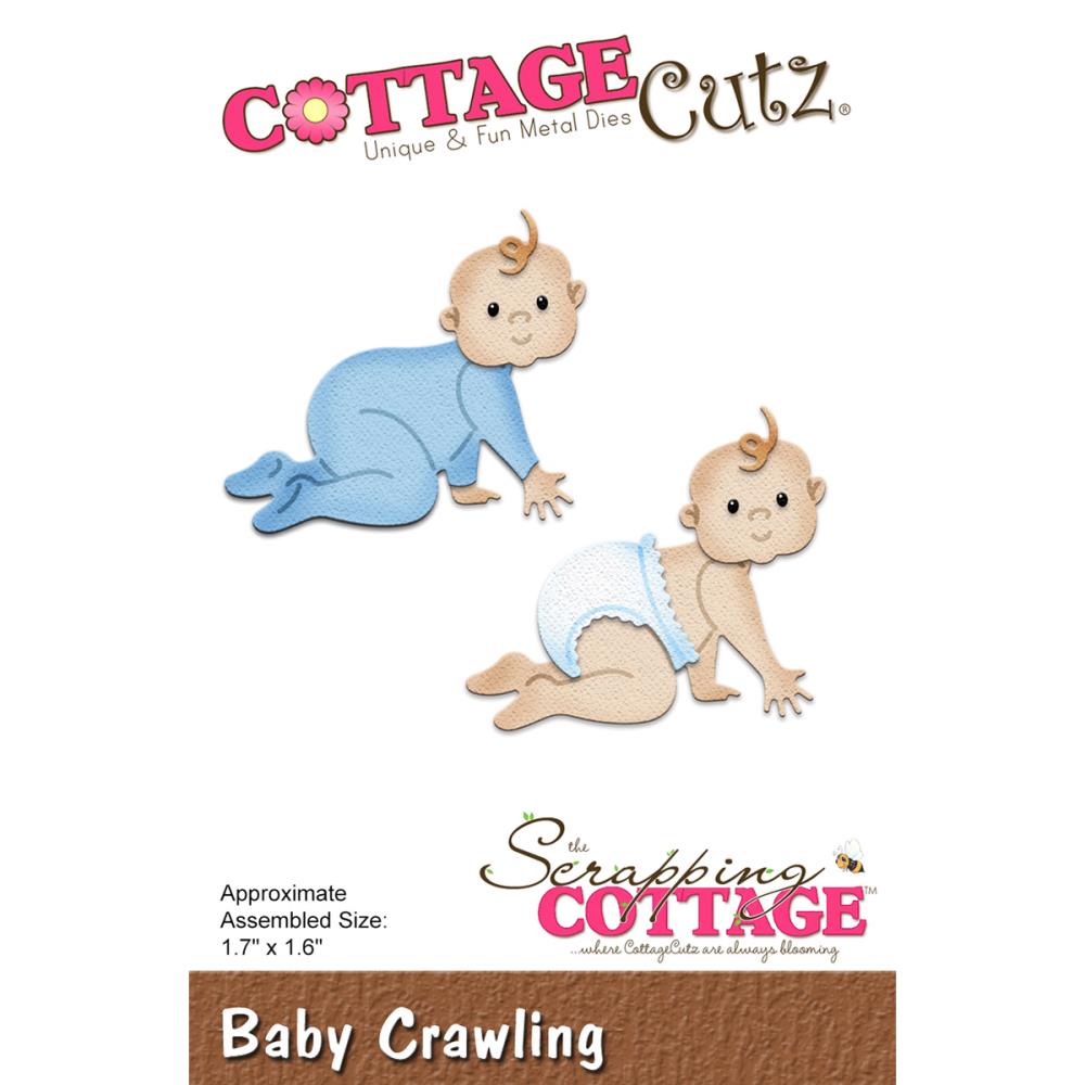 Нож для вырубки "Baby Crawling" от Cottage Cutz