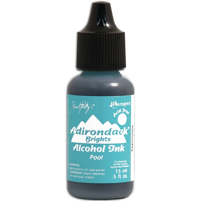 Чернила Alcohol Ink цвет Pool от Tim Holtz