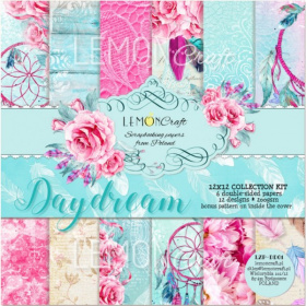 Набор бумаги из коллекции Дневной сон "Day Dream" 6 листов 