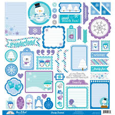 Набор стикеров из коллекции "Frosty Friends"