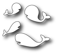 Нож "Whale Family" от Memory Box