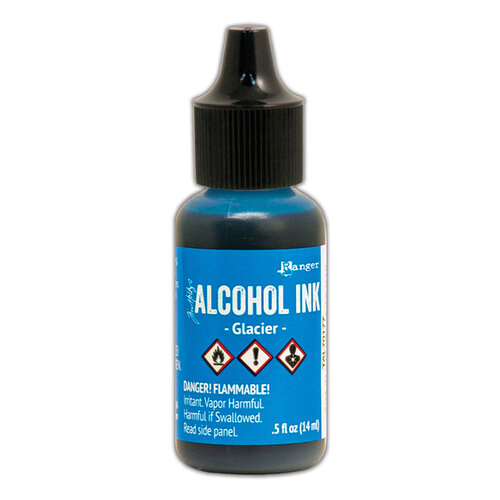 Чернила Alcohol Ink цвет Glacier от Tim Holtz