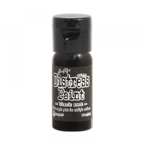 Краска Tim Holtz Distress цвет Black Soot 