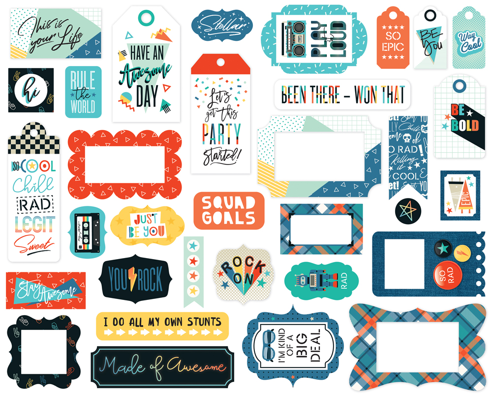 Высечки из коллекции "Teen Spirit Boy"