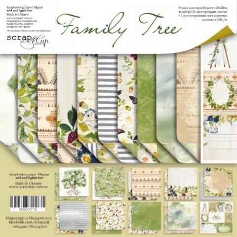 Набор бумаги "Family Tree"