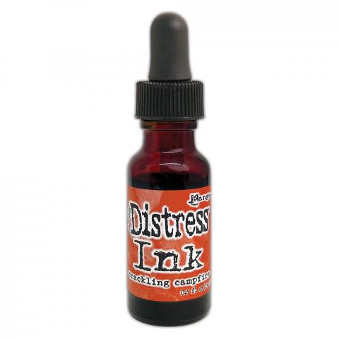 Заправка для штемпельной подушечки Distress Ink "Crackling Campfire" от Ranger