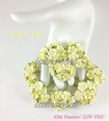 Свадебные цветочки, цвет "Бледно желтый" от магазина ScrapMan.ru