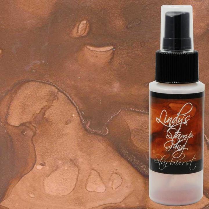 Спрей Starburst "Cocoa Bean Copper Shimmer Spray" от Lindys Stamp Gang