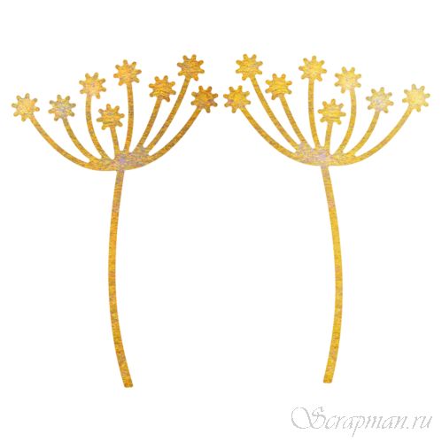 Нож "Dandelions" от Cheery Lynn Designs