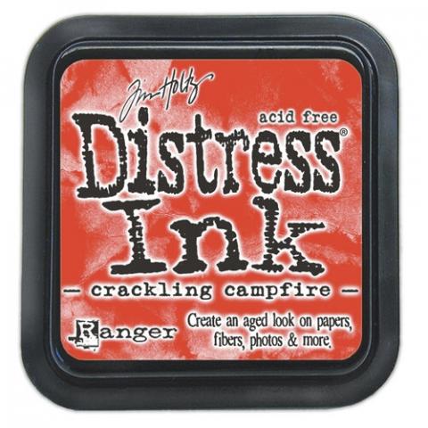 Большая подушечка "Tim holtz distress" цвет Crackling Campfire (Потрескивающий костер)