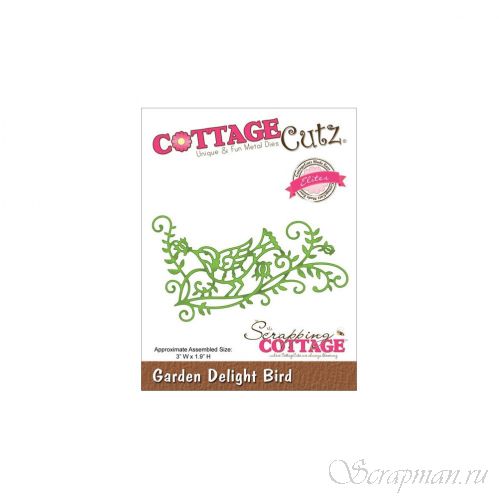 Нож для вырубки Garden Delight Bird от Cottage Cutz