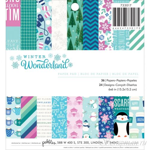 Набор бумаги "Winter Wonderland" 36 листов