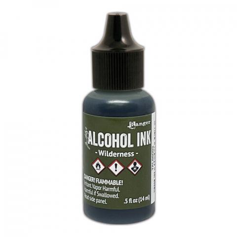 Чернила Alcohol Ink цвет Wilderness от Tim Holtz