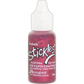 Клей с блестками Stickles Glitter Glue цвет Rhubarb от Ranger