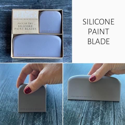 Силиконовые шпатели 2 штуки SILICONE BLADES IOD