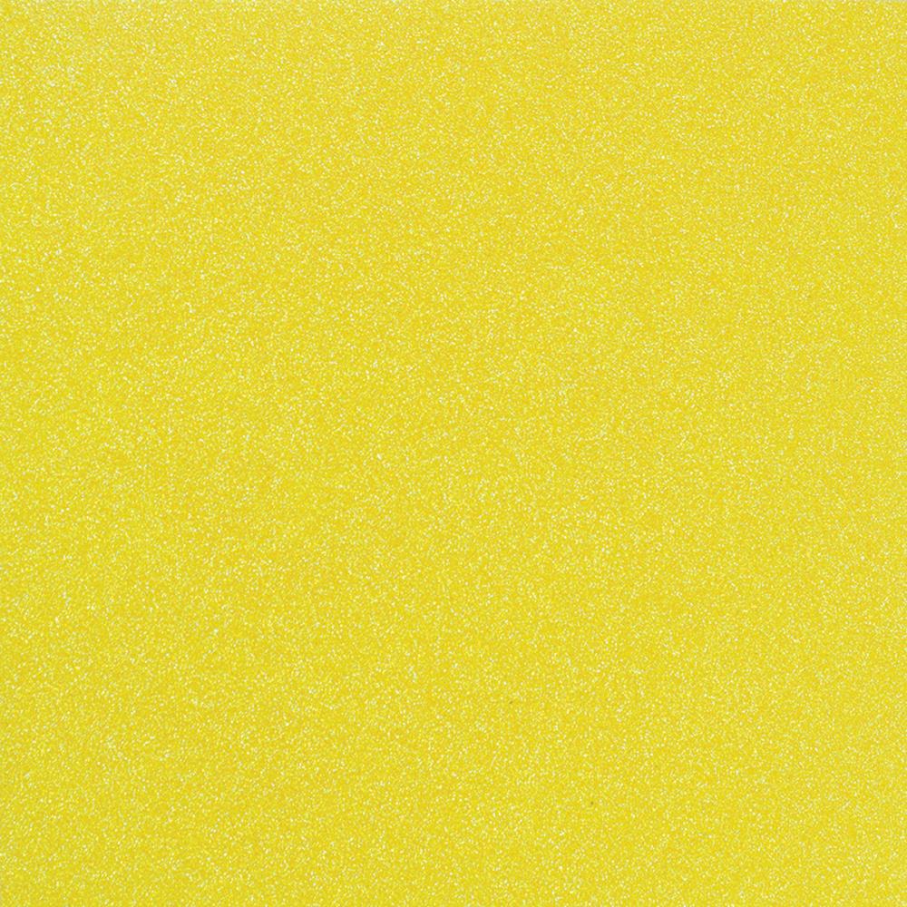 Кардсток с глиттером Neon Yellow от American Crafts