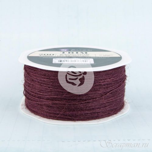 Джутовая нить "Jute Trim Mulberry" 5 метров Prima Marketing
