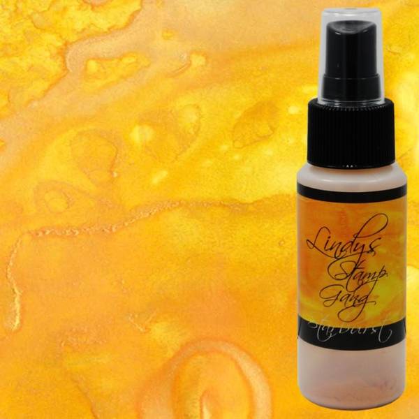 Спрей Starburst "California Poppy Gold" от Lindys Stamp Gang