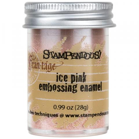 Пудра-эмаль для эмбоссинга Frantage "Ice Pink" Stampendous