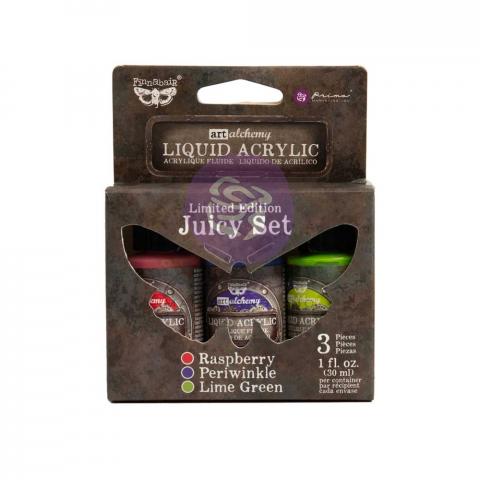 Набор красок Art Alchemy Liquid Acrylic Сочный (JUICY) от Prima Marketing