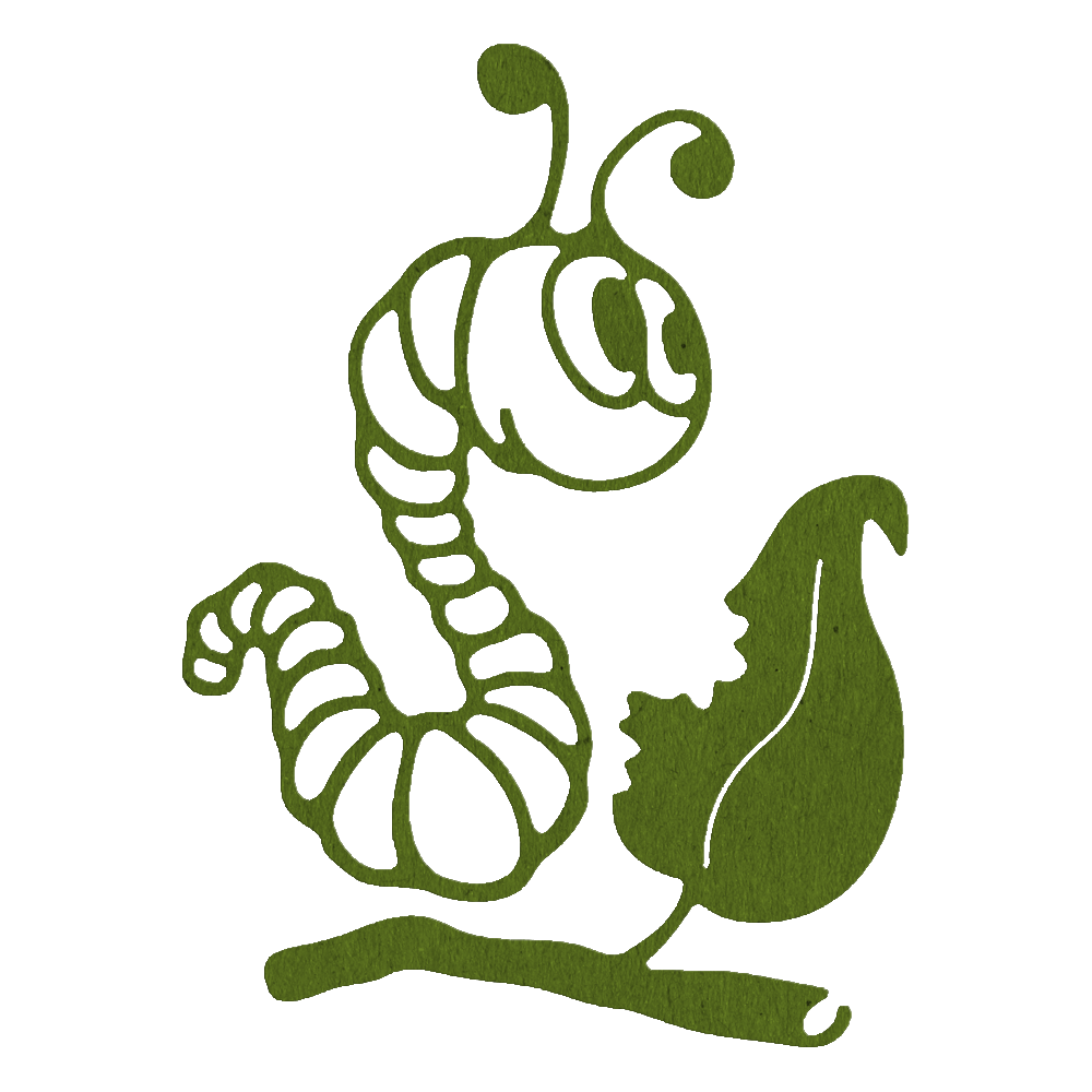 Нож "Funny Caterpillar (Set of 2)" от Cheery Lynn Designs