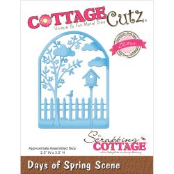 Нож Days of Spring Scene, Cottage Cutz, 6,4 х 8,9 см