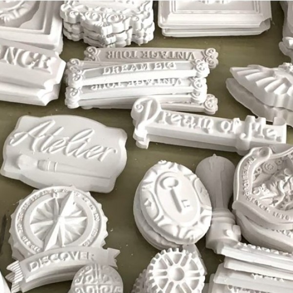 Керамическая пудра с эффектом камня 400гр Ceramic Powder Stamperia от магазина ScrapMan.ru