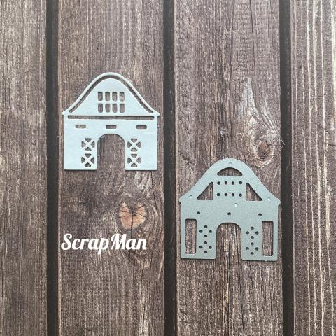 Нож для вырубки Амбар от ScrapMan