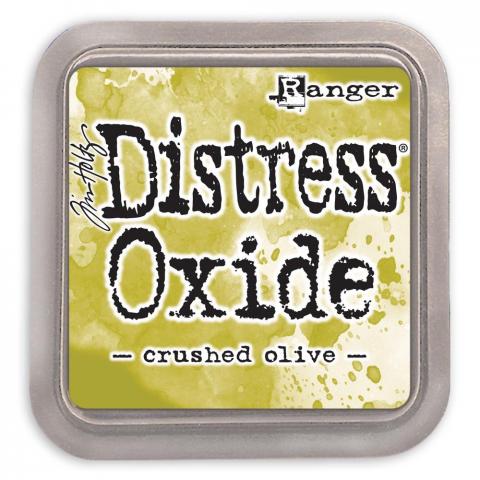 Штемпельная подушечка "Tim Holtz Distress Oxide" цвет Crushed Olive