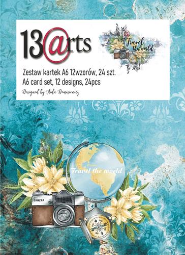 Набор бумаги Travel The World 24 листа от 13@rts