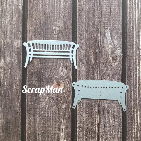 Нож для вырубки Скамейка-2 от ScrapMan