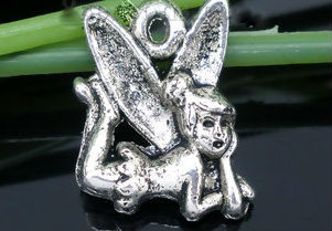 Подвеска  "Фея" серебро