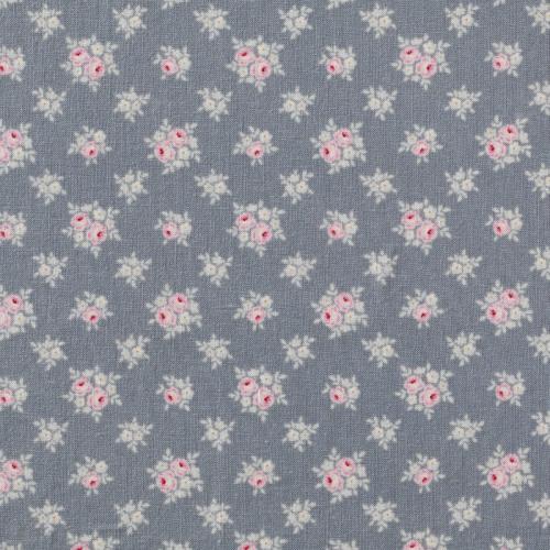 Ткань "Jane" 45*55см, цвет "Blu egrey" от Tilda