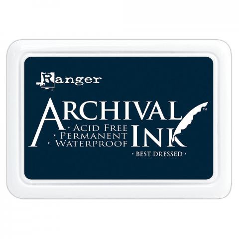 Штемпельная подушечка Лучшая одежда "Best Dressed" Archival Ink от Ranger