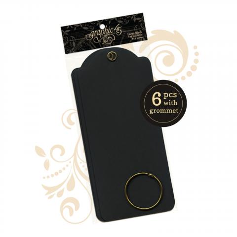 Набор для альбома Large Tags Black от Graphic 45