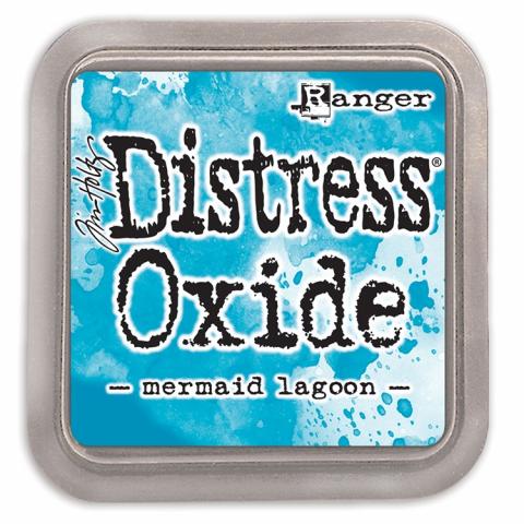 Штемпельная подушечка "Tim Holtz Distress Oxide" цвет Лагуна русалок (Mermade Lagoon)