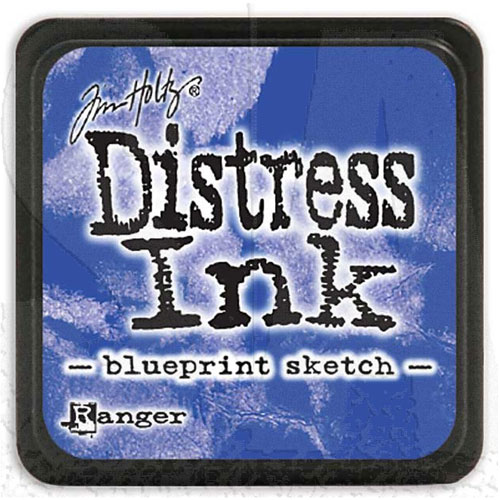Штемпельная подушечка "Tim holtz distress" цвет "Blueprint Sketch"