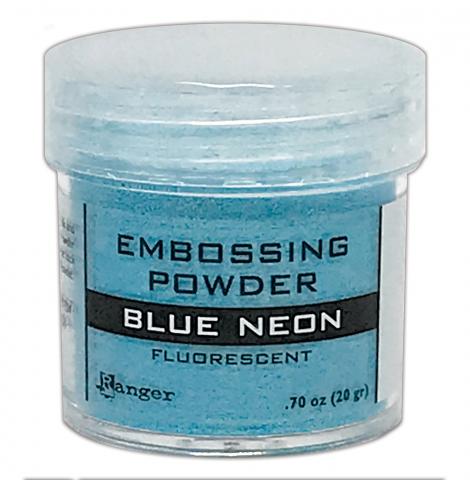 Пудра для эмбоссинга "Blue Neon" Голубой неон