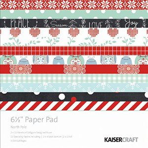 Набор бумаги из коллекции "North Pole" 40 листов KaiserCraft