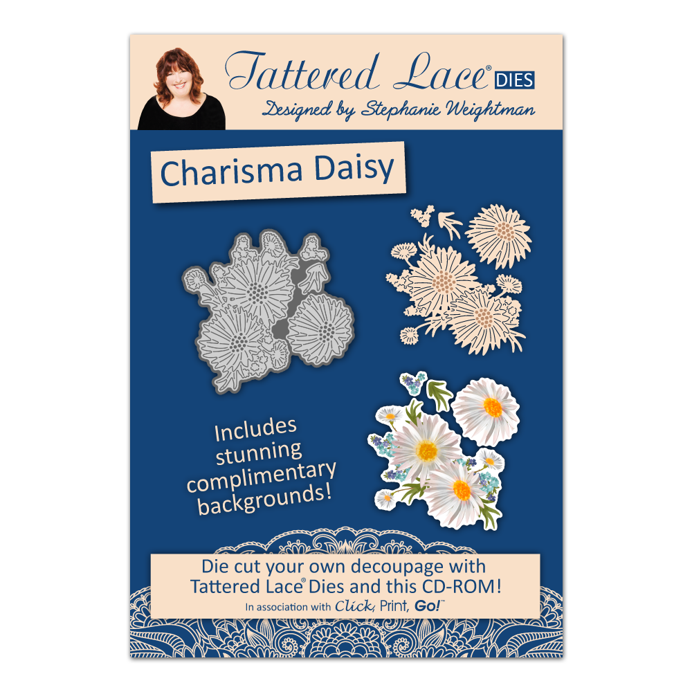 Набор ножей + CD диск "Charisma Daisy" от Tattered Lace