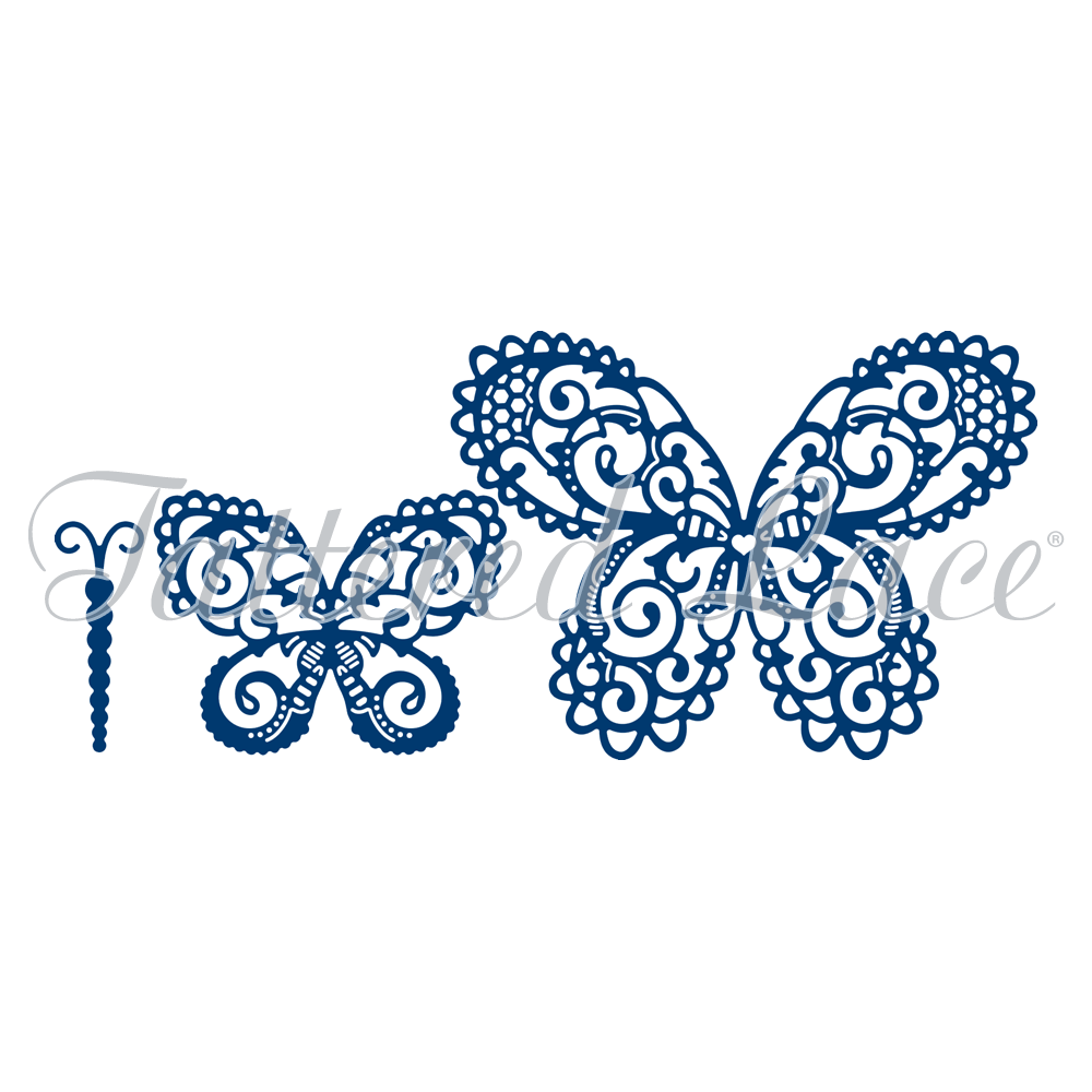 Нож "Build a butterfly Magnificent" от Tattered Lace