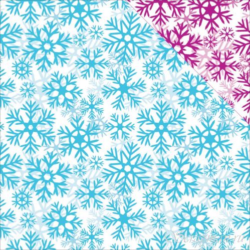 Бумага "Snowflake" из коллекции Frosted Magic