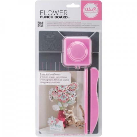 Доска для изготовления цветов - Flower Punch Board - We R Memory Keepers
