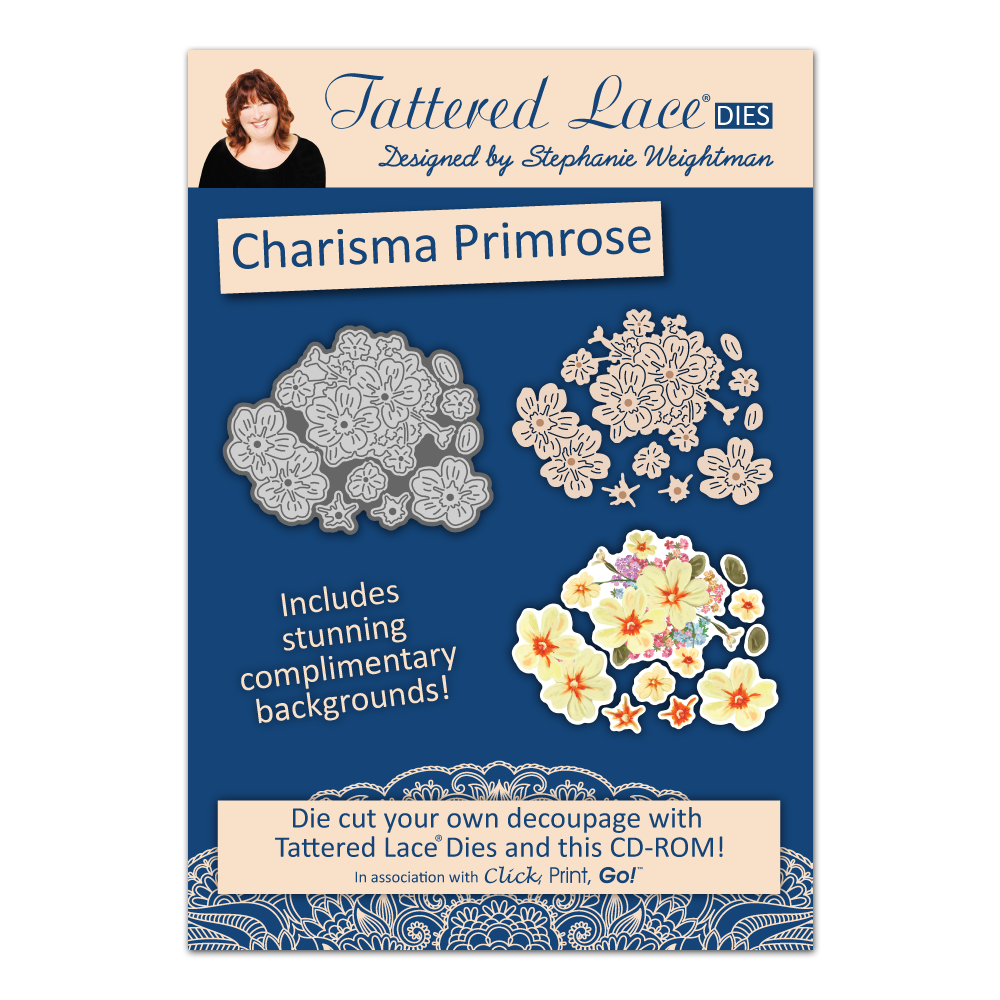 Набор ножей + CD диск "Charisma Primrose" от Tattered Lace