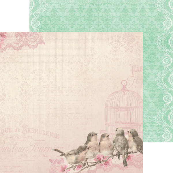 Бумага "Songbirds" из коллекции "Madeleine"