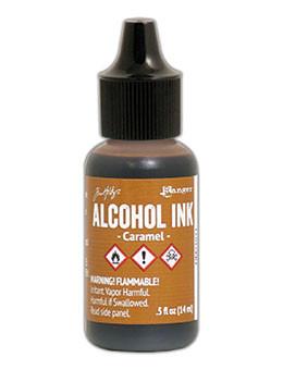 Чернила Alcohol Ink цвет Caramel от Tim Holtz
