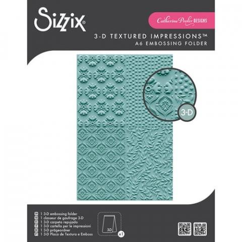 Папка для тиснения Catherine Pooler Designs - 3D Textured Impressions Sizzix