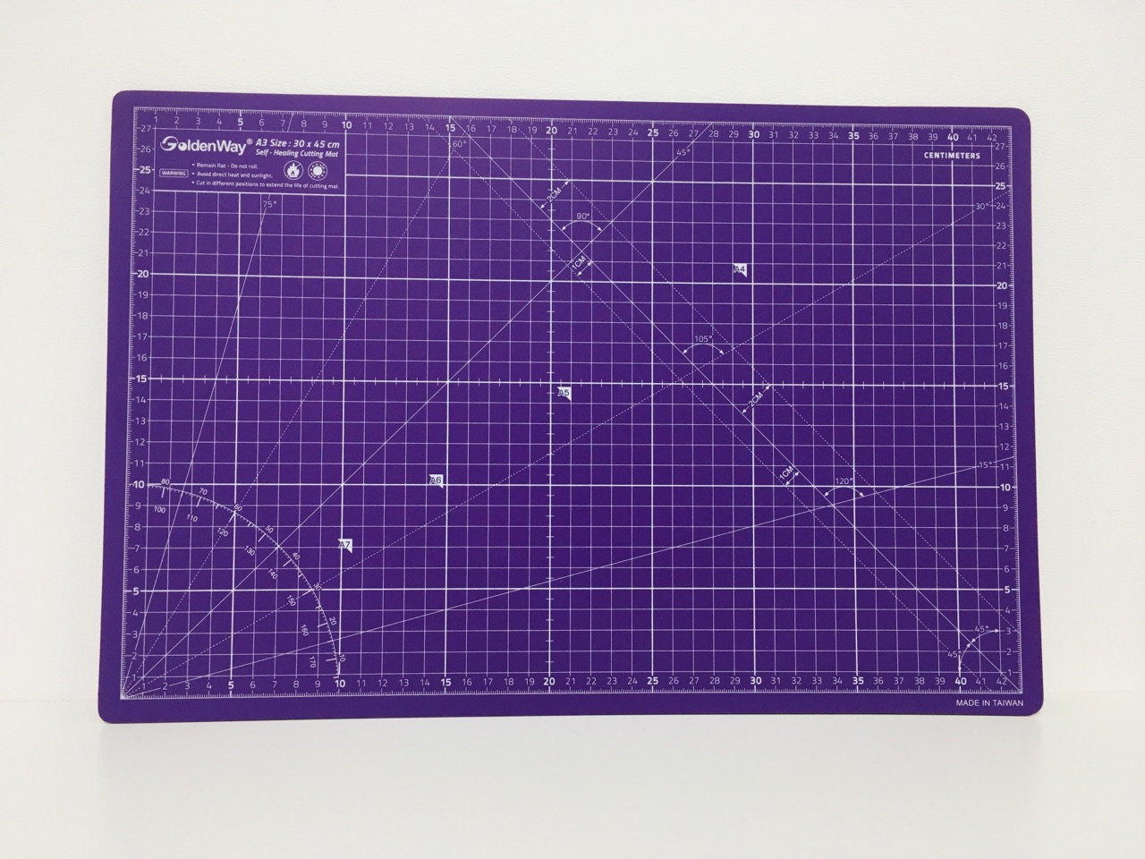 Коврик для резки Фиолетовый, 45*30 cm